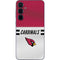 NFL Arizona Cardinals White Striped Galaxy A35 5G Skin